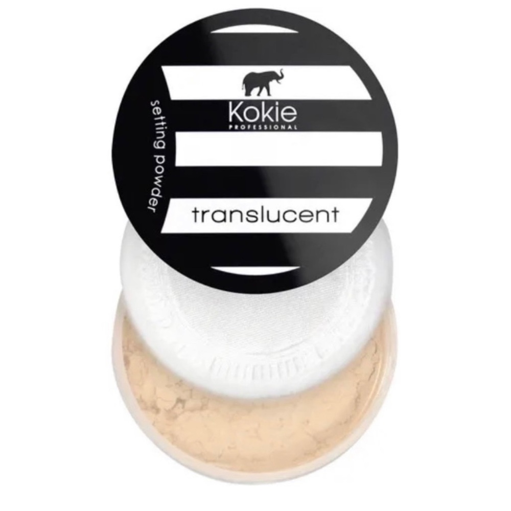 NEW Full Size KOKIE translucent setting face powder